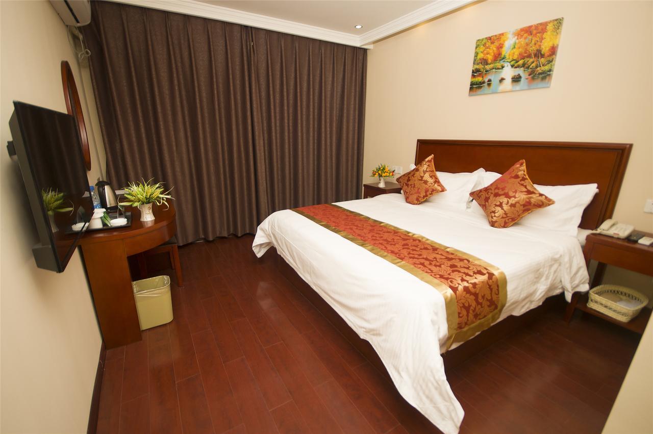 Greentree Inn Shanghai Songjiang District Yanshou Road Li Ta Express Hotel Zhujing Экстерьер фото